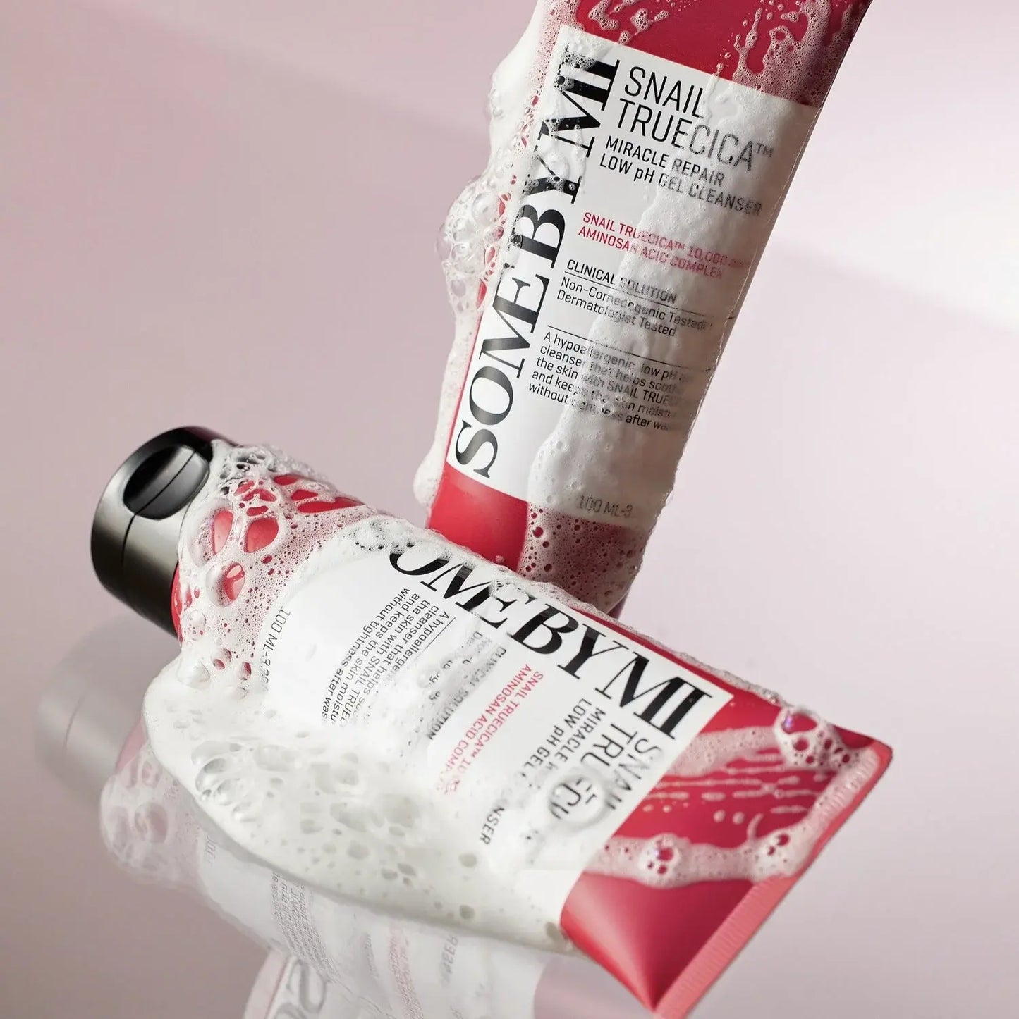 Snail Truecica Miracle Repair Low pH Gel Cleanser 100ml - Some By Mi