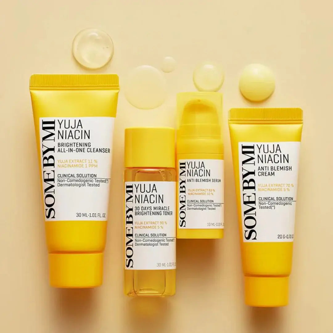 Yuja Niacin Anti Blemish Starter Kit 4 pcs - Some By Mi