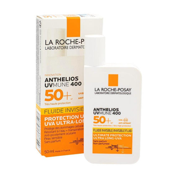 Anthelios Uvmune 400 Oil Control Fluid SPF 50+ 50ml - La Roche-Posay