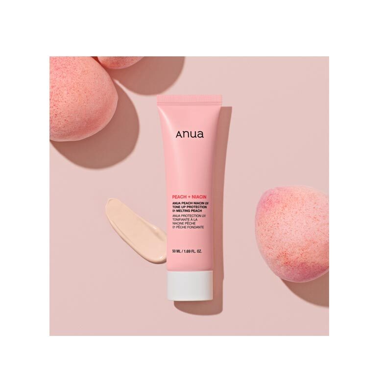 Peach Niacin UV Tone Up Protection 01 Melting Peach 50ml - ANUA