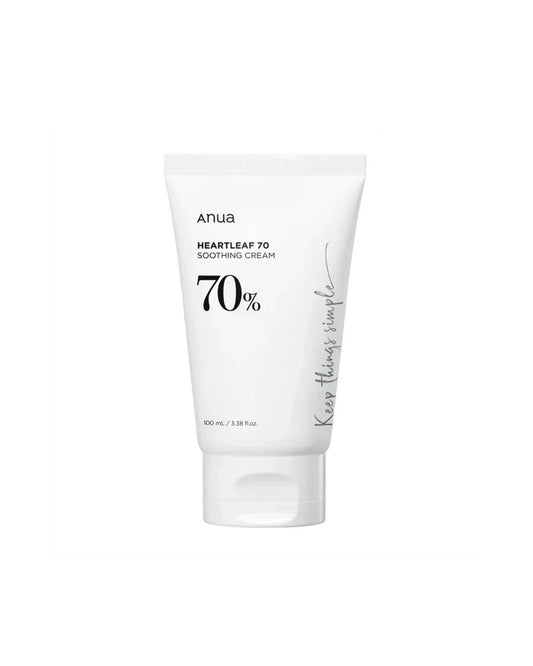 Heartleaf 70% Soothing Cream 100ml - ANUA