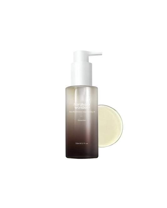 Black Rice Moisture Deep Cleansing Oil 150ML - Haruharu Wonder