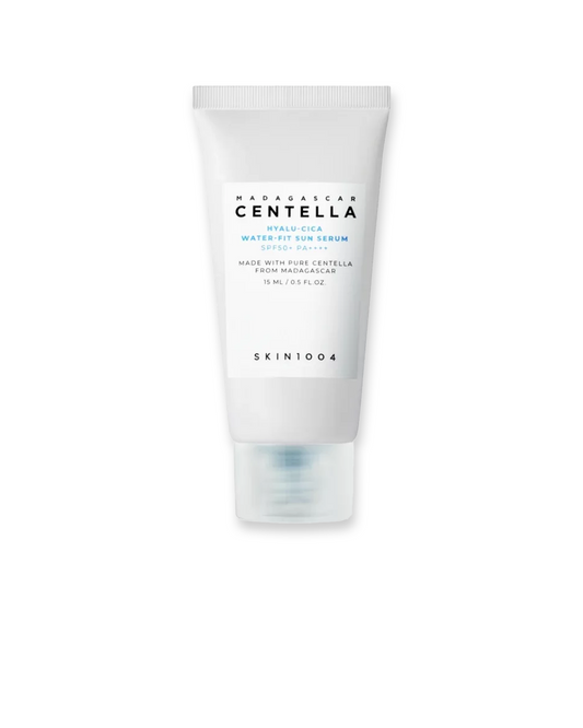 Madagascar Centella Hyalu Cica Water-Fit Sun Serum Mini 15ml – Skin 1004