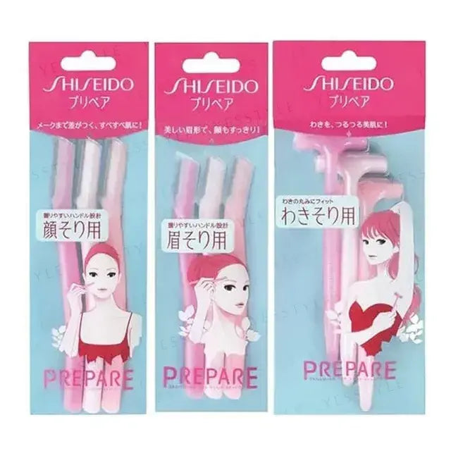 Prepare Face & Body Razor (3pcs) - Shiseido