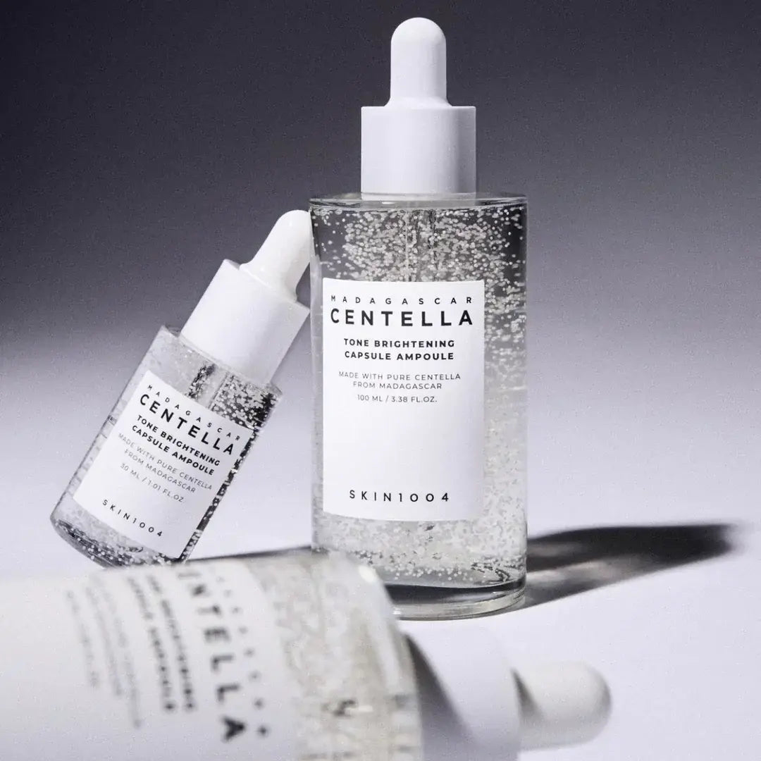 Madagascar Centella Tone Brightening Capsule Ampoule Jumbo 100 ml - SKIN 1004