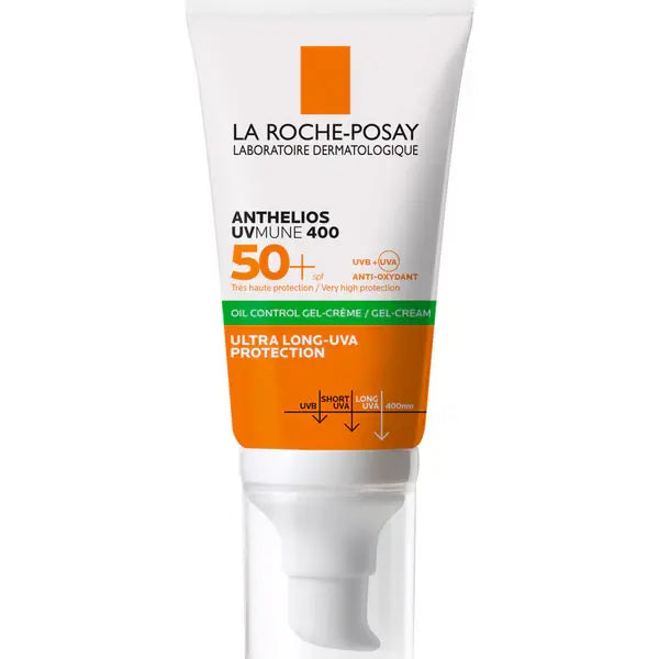 Anthelios Uvmune 400 Gel Creme Oil Control SPF 50+ - La Roche-Posay