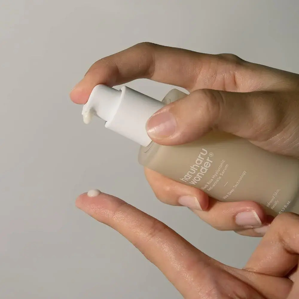 Black Rice Hyaluronic Anti-Wrinkle Serum 50ml - HaruHaru