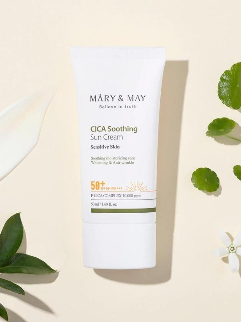 Cica Soothing Sun Cream 50ml - Mary & May