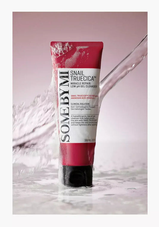 Snail Truecica Miracle Repair Low pH Gel Cleanser 100ml - Some By Mi