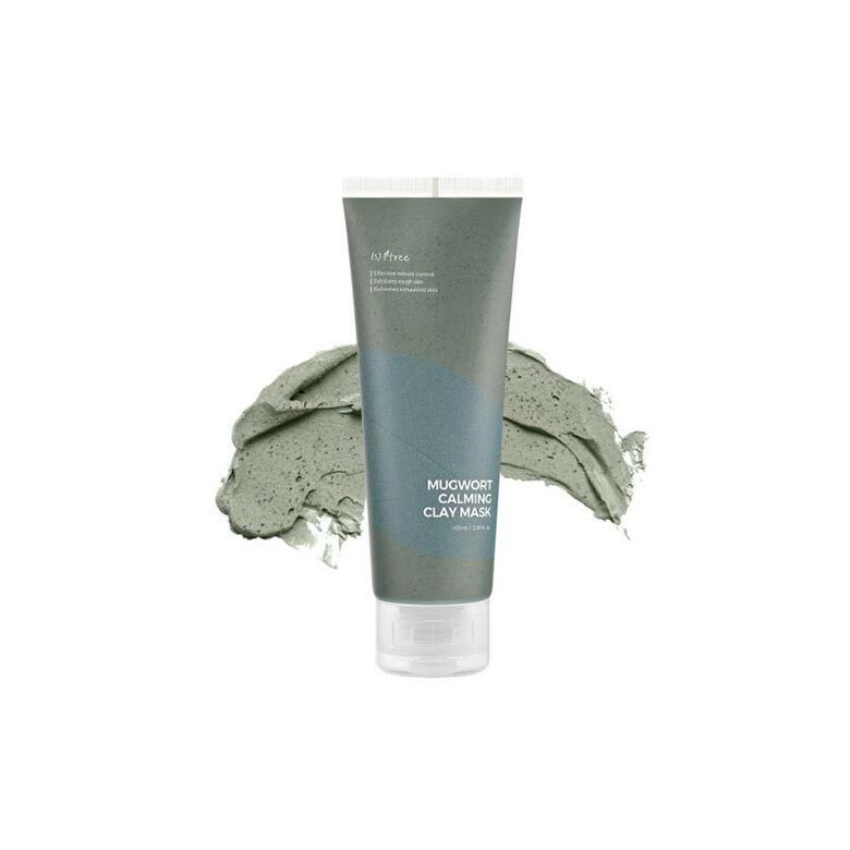 Mugwort Calming Clay Mask 100ml - Isntree