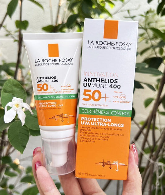 Anthelios Uvmune 400 Gel Creme Oil Control SPF 50+ - La Roche-Posay