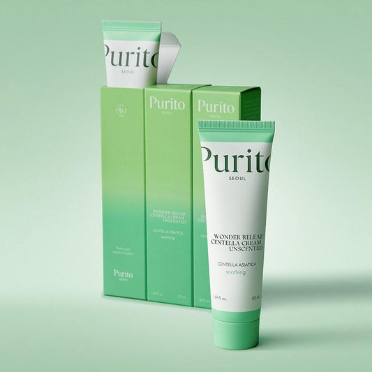 Wonder Releaf Centella Cream Unscented 50ml - Purito SEOUL