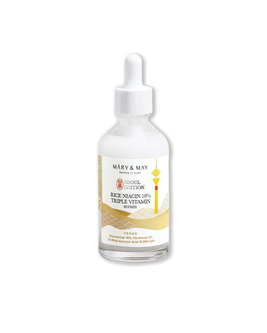 Rice Niacin 10% Triple Vitamin Serum Seoul Edition 80ml - Mary & May