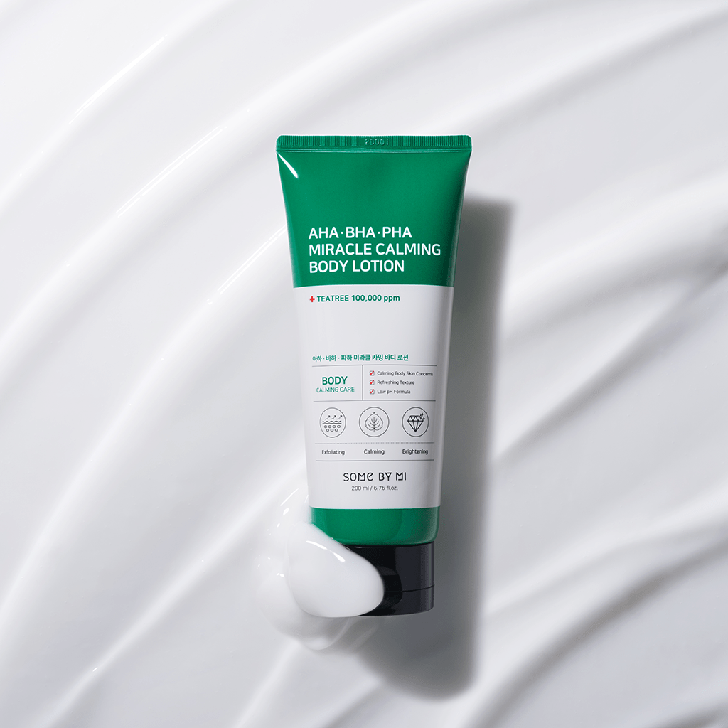 AHA, BHA, PHA Miracle Calming Body Lotion 200ml - Some By Mi