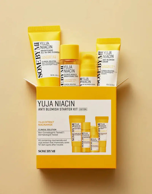Yuja Niacin Anti Blemish Starter Kit 4 pcs - Some By Mi