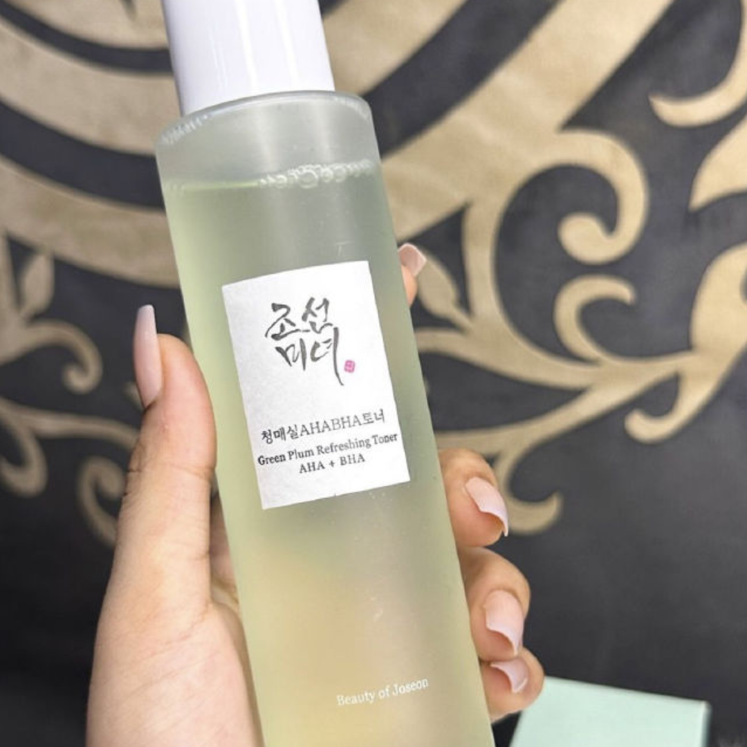 BOJ Green Plum Refreshing Toner: AHA + BHA