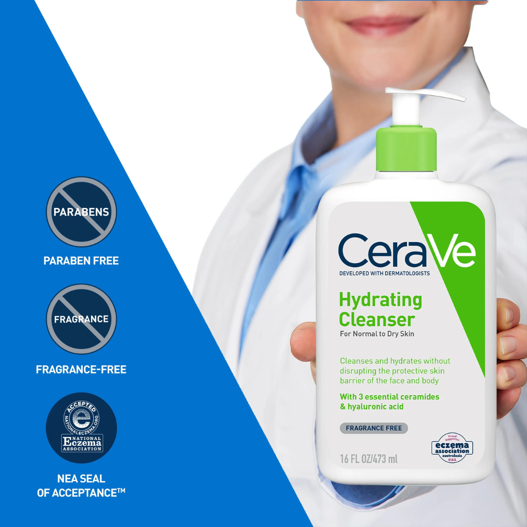 Cerave Hydrating Cleanser 473 ml