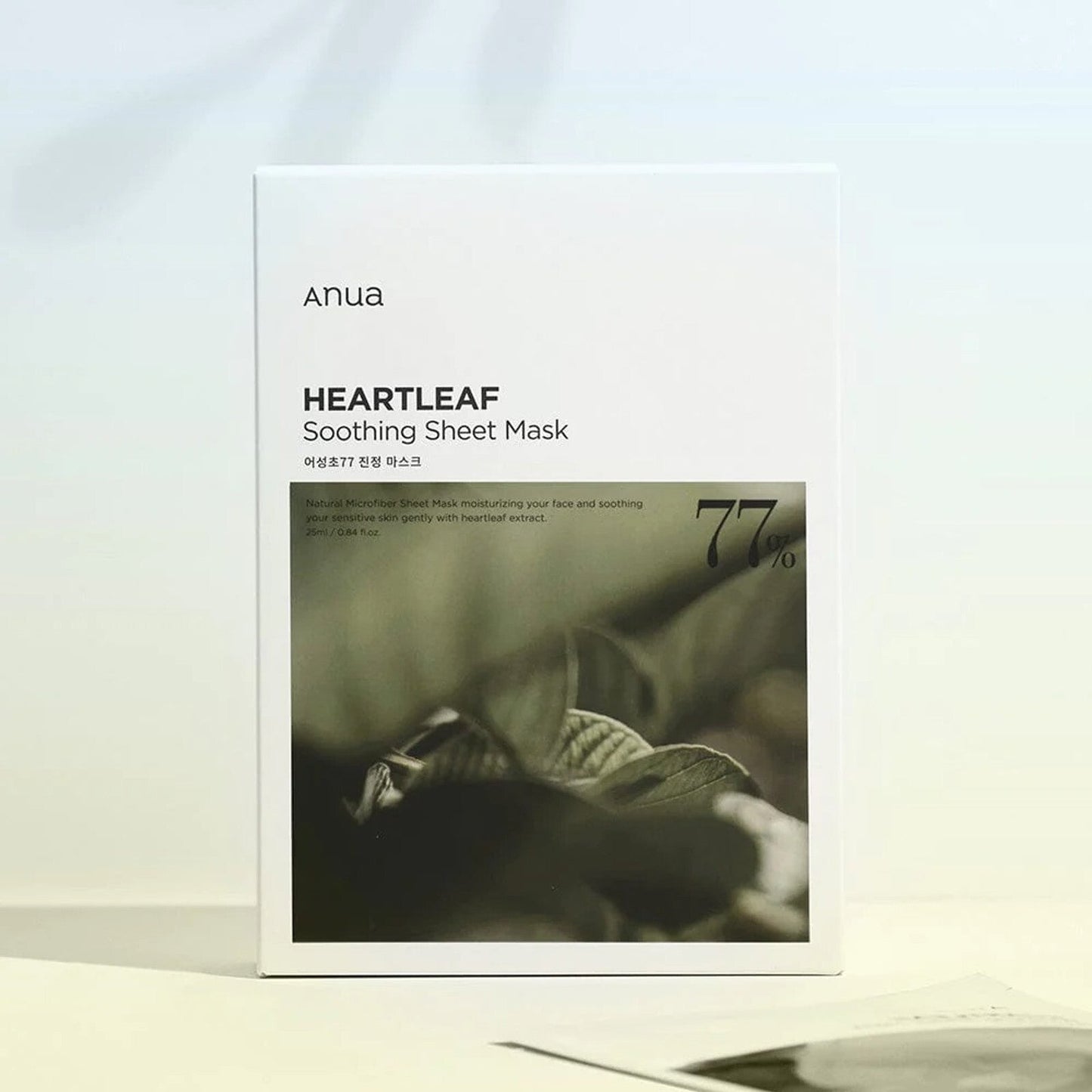 Heartleaf 77% Soothing Sheet Mask 25ml - ANUA