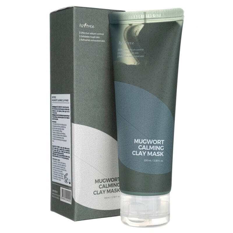 Mugwort Calming Clay Mask 100ml - Isntree
