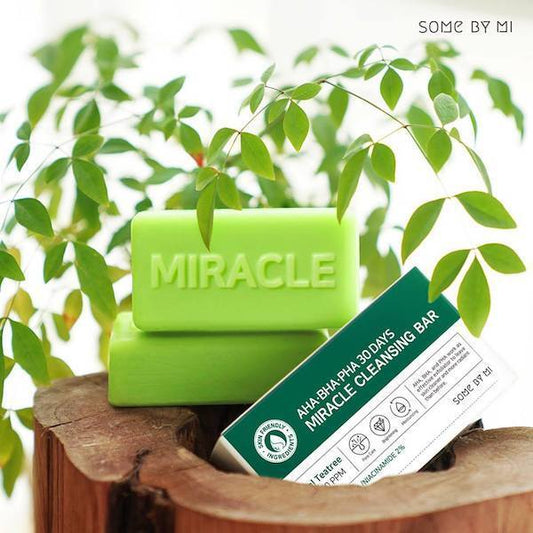 AHA, BHA, PHA 30 Days Miracle Cleansing Bar 106g - Some By Mi
